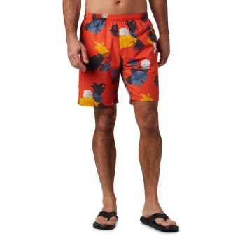 Columbia Muške Kratke Hlače - Big Dippers Water Crvene | QLPW-42785
